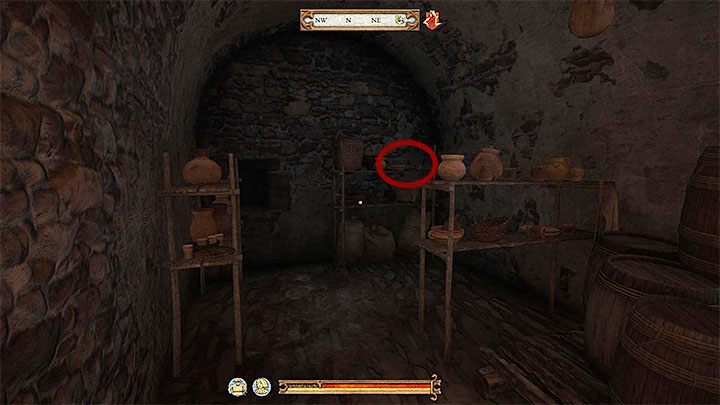 The first method to get the Monastery Key is to search the storeroom adjacent to the dining room - Kingdom Come Deliverance: A Needle in a Haystack - Kingdom Come Deliverance: Main quests - Kingdom Come Deliverance Game Guide