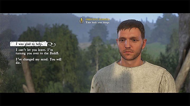 If you helped Pious / Antonius in faking his own death and if you escaped together from the monastery, you must decide about his future - Kingdom Come Deliverance: A Needle in a Haystack - Kingdom Come Deliverance: Main quests - Kingdom Come Deliverance Game Guide