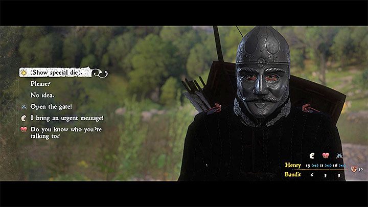 Approach the main gate - Kingdom Come Deliverance: The Die is Cast - Kingdom Come Deliverance: Main quests - Kingdom Come Deliverance Game Guide