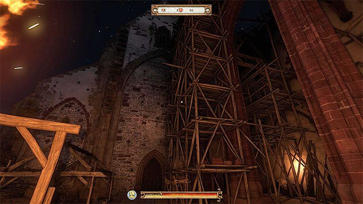 Go back to the construction site in the monastery - Kingdom Come Deliverance: Side quests in Talmberg - Kingdom Come Deliverance: Side quests - Kingdom Come Deliverance Game Guide