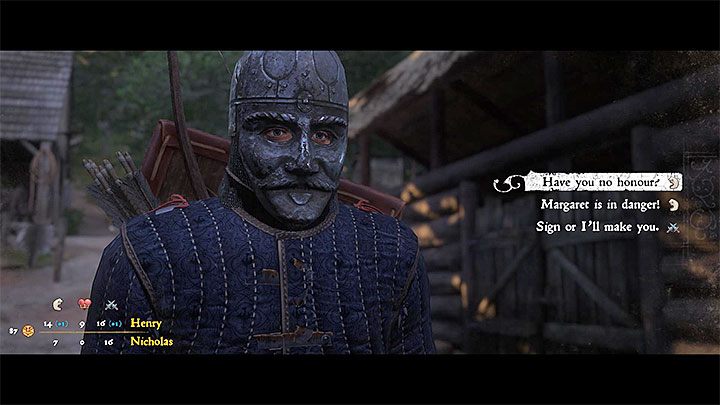 After returning with Margaret to the hiding place of Hanekin Hare, listen to the next part of the plan - Kingdom Come Deliverance: Side quests in Talmberg - Kingdom Come Deliverance: Side quests - Kingdom Come Deliverance Game Guide