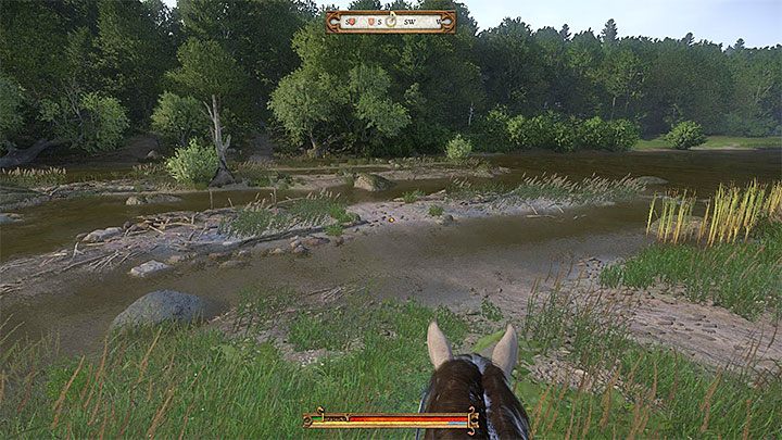 Start your searches far to the south from Skalitz (south-west from Rovna) - Kingdom Come Deliverance: Treasure 16 - Kingdom Come Deliverance: Treasure maps - Kingdom Come Deliverance Game Guide