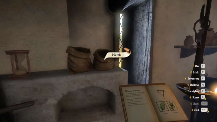 Step 2 - Add the nettle - Kingdom Come Deliverance: How to craft Saviour Schnapps? - Kingdom Come Deliverance: FAQ - Kingdom Come Deliverance Game Guide