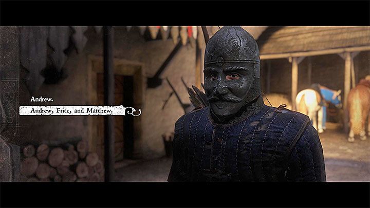 You can return to Talmberg and talk to Sir Robard - Kingdom Come Deliverance: Inn in the Glade - Kingdom Come Deliverance: Side quests - Kingdom Come Deliverance Game Guide