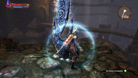 Inside the Blackened Hall M5(1), to the left of the exit - Fall | Plains of Erathell Lorestones - Lorestones - Kingdoms of Amalur: Reckoning Game Guide & Walkthrough