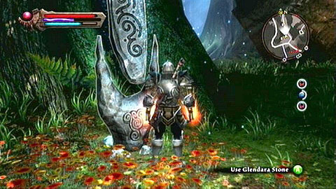 The stone can be found behind a big tree, nearby the path leading to Odarath - Kingdoms of Amalur Reckoning: Glendara, Dalentarth - Lorestones - Lorestones - Kingdoms of Amalur: Reckoning Game Guide & Walkthrough