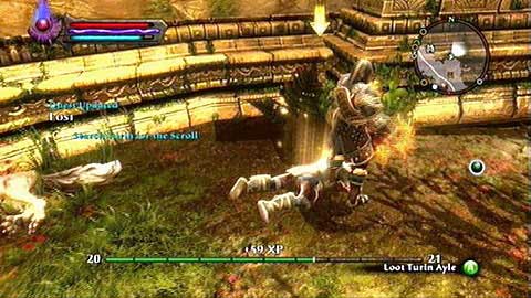 The mans corpse can be found east from your location - Kingdoms of Amalur Reckoning: Lorca - Rane - Walkthrough - Side missions - Kingdoms of Amalur: Reckoning Game Guide & Walkthrough