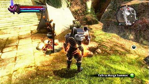 In the western part of the location theres a woman searching for her friend, whos been transformed into an Antelope - Kingdoms of Amalur Reckoning: Lorca - Rane - Walkthrough - Side missions - Kingdoms of Amalur: Reckoning Game Guide & Walkthrough