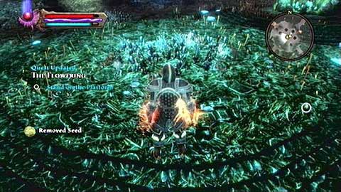 Afterwards get onto the platform and kill all the beasts that will appear - Kingdoms of Amalur Reckoning: Lorca - Rane - Walkthrough - Side missions - Kingdoms of Amalur: Reckoning Game Guide & Walkthrough