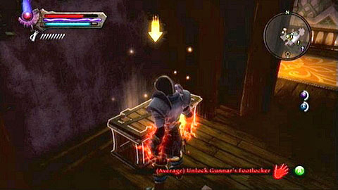 If you choose the third option, sneak onto the upper floor of the tavern () and open the chest marked on the map - Kingdoms of Amalur Reckoning: Haxhi, p. 1 - Walkthrough - Side missions - Kingdoms of Amalur: Reckoning Game Guide & Walkthrough