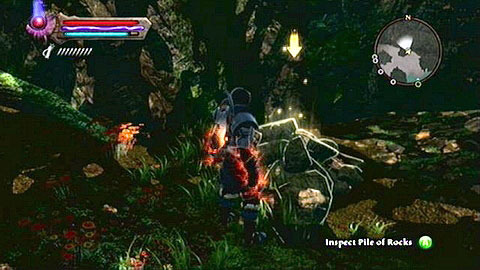 Head to the marked location and take the item - Kingdoms of Amalur Reckoning: Haxhi, p. 1 - Walkthrough - Side missions - Kingdoms of Amalur: Reckoning Game Guide & Walkthrough