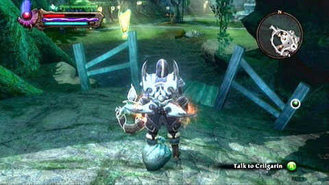 After completing The Guided Hands, speak to Crilgarin about another mission - Kingdoms of Amalur Reckoning: Haxhi, p. 1 - Walkthrough - Side missions - Kingdoms of Amalur: Reckoning Game Guide & Walkthrough