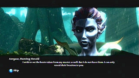 She will tell you that the item youre looking for is cursed and forces the wearer to constantly kill - Kingdoms of Amalur Reckoning: Haxhi, p. 1 - Walkthrough - Side missions - Kingdoms of Amalur: Reckoning Game Guide & Walkthrough