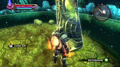 You need to use it on the nearby Echostone - Kingdoms of Amalur Reckoning: Ysa, p. 2 - Walkthrough - Side missions - Kingdoms of Amalur: Reckoning Game Guide & Walkthrough