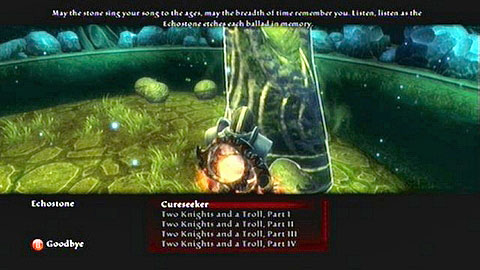 Listen to the ballad and you will receive a mission of planting a healing plant in different parts of the world - Kingdoms of Amalur Reckoning: Ysa, p. 2 - Walkthrough - Side missions - Kingdoms of Amalur: Reckoning Game Guide & Walkthrough