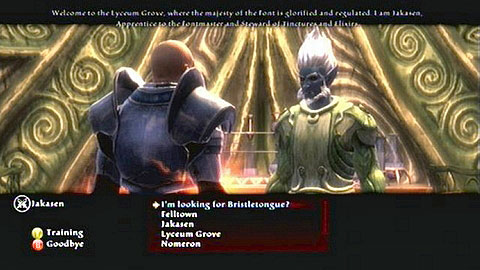 In return for the plants location, the Fae will ask you to only drink one of his potions - Kingdoms of Amalur Reckoning: Ysa, p. 2 - Walkthrough - Side missions - Kingdoms of Amalur: Reckoning Game Guide & Walkthrough