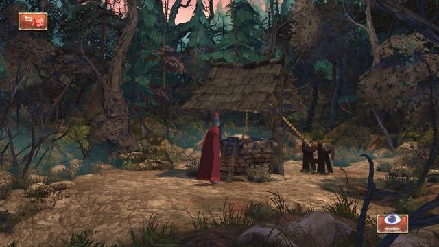 It is too deep. - The underground - The Magic Mirror - Kings Quest - Game Guide and Walkthrough