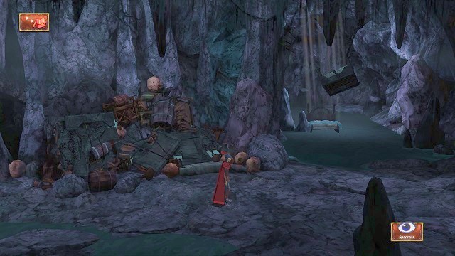 Interesting junk. - The underground - The Magic Mirror - Kings Quest - Game Guide and Walkthrough