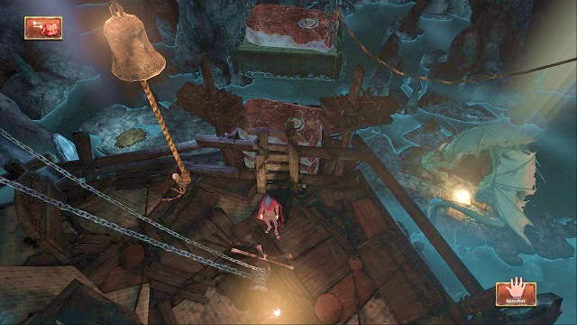 Feed the dragon. - The dragons lair - The Magic Mirror - Kings Quest - Game Guide and Walkthrough