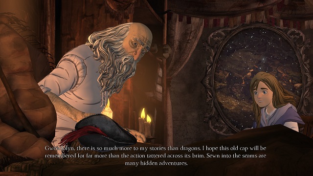 And this is where the story ends. - Foolhardy escape - The Magic Mirror - Kings Quest - Game Guide and Walkthrough