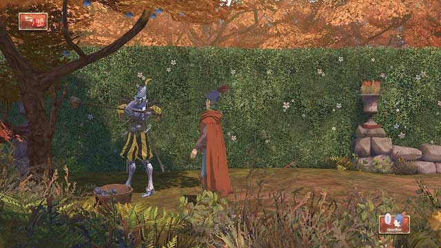 Let me have this for a moment. - The eye of a Hideous Beast - Tournament of Hopeful Knights - Kings Quest - Game Guide and Walkthrough