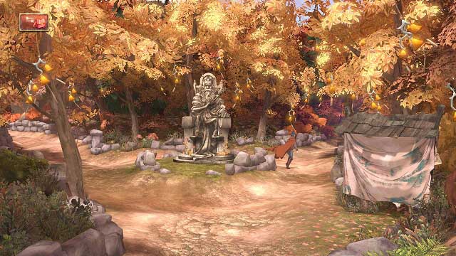 Quite a lot of running around. - The eye of a Hideous Beast - Tournament of Hopeful Knights - Kings Quest - Game Guide and Walkthrough