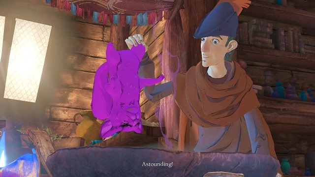 Interesting. - The eye of a Hideous Beast - Tournament of Hopeful Knights - Kings Quest - Game Guide and Walkthrough