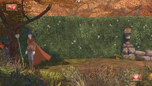 At least, he left his gear behind. - The eye of a Hideous Beast - Tournament of Hopeful Knights - Kings Quest - Game Guide and Walkthrough