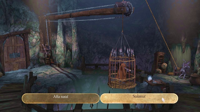 Make a wrong choice and you are dead. - Help Achaka - Finding Achaka - Kings Quest - Game Guide and Walkthrough