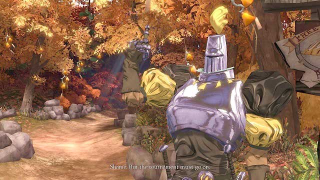Yep, its a shame. - Pumpkin lantern - Duel of Strength - Kings Quest - Game Guide and Walkthrough
