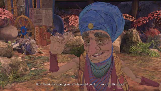 The familiar cheater. - Pumpkin lantern - Duel of Strength - Kings Quest - Game Guide and Walkthrough