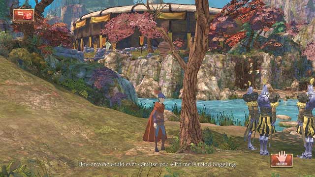 You need to distract them. - River cross - Tournament of Hopeful Knights - Kings Quest - Game Guide and Walkthrough