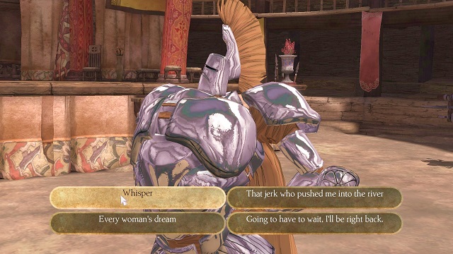 Whisper. - The test - Tournament of Hopeful Knights - Kings Quest - Game Guide and Walkthrough