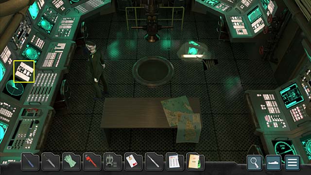 Leave the bridge and go to the weapons officers quarter - Chapter 6: The emergency alarm - Undercover Missions: Operation Kursk K-141 - Game Guide and Walkthrough