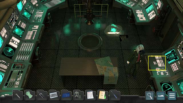 Then put the mask on and return on the bridge - Chapter 8: No chance to survive - Undercover Missions: Operation Kursk K-141 - Game Guide and Walkthrough