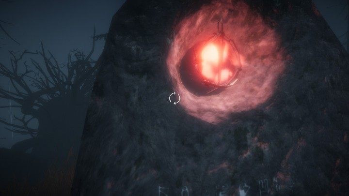 In the last stone, you have to place a sign made of a bone and a circle - Solutions to puzzles in The Island - The Island - Lake Ridden Game Guide