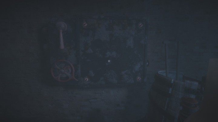 After returning to the machine, you will find out that you must once again go to the basement where Pearl was trapped earlier - Solutions to puzzles in The Island - The Island - Lake Ridden Game Guide
