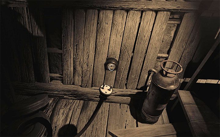 Installing metal components is not all, because you still need to take care of the power delivery - Puzzle with the rocket | Layers of Fear 2 Riddle Solutions - Act 3 - Bloody Roots - Layers of Fear 2 Guide