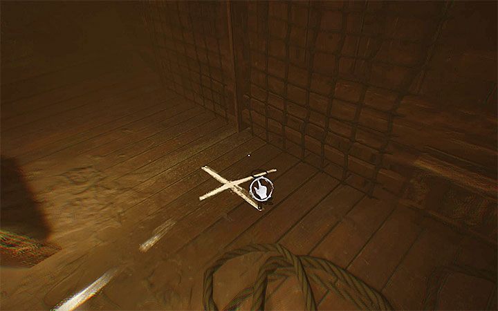 The graphics style will change and then you may go down below deck - Model of the ship and further exploration | Layers of Fear 2 walkthrough - Act 1 - The Unmooring - Layers of Fear 2 Guide