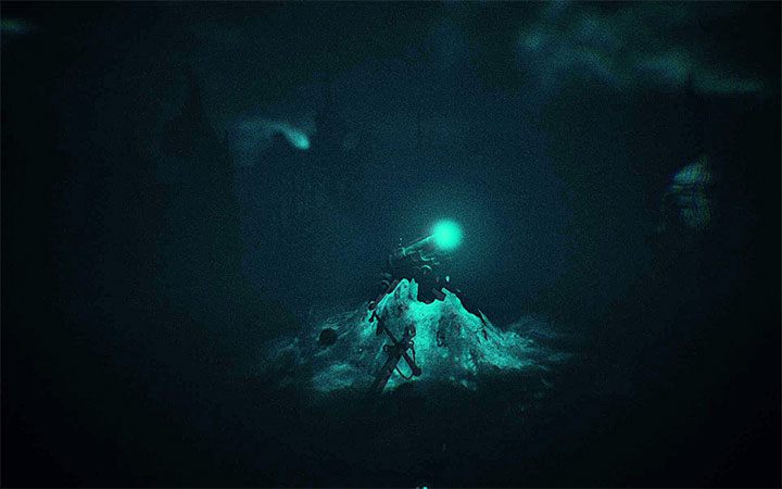 Each projectile will lead you to a new cannon - Area with cannons | Layers of Fear 2 walkthrough - Act 4 - Breathe - Layers of Fear 2 Guide