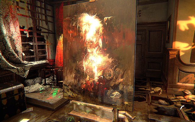 Click on the painting - episode four is over - Episode 4: Brush - Walkthrough - Layers of Fear - Game Guide and Walkthrough