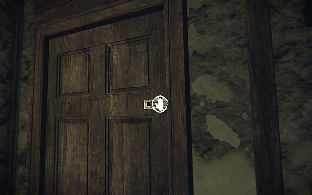 Reach the end of the corridor, move the door latch and open it - Episode 5: Touch - Walkthrough - Layers of Fear - Game Guide and Walkthrough