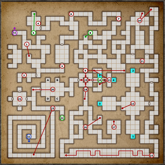 The Goromorg Temple consists of two levels - Level 9: Goromorg Temple I - Walkthrough - Legend of Grimrock - Game Guide and Walkthrough