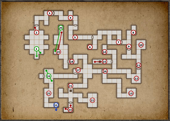 The first level of Grimrock is more of an introduction, serving as a way of familiarizing you with the game mechanics and explaining the game nuances - Level 1: Into The Dark - Walkthrough - Legend of Grimrock - Game Guide and Walkthrough