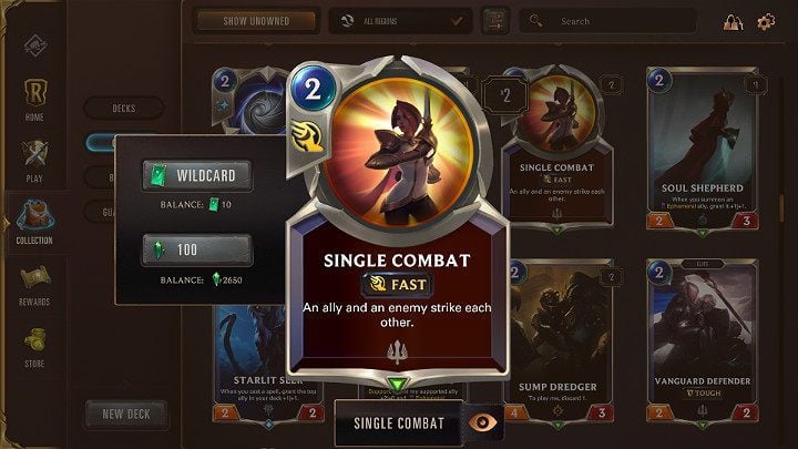 In Legends of Runeterra, spells are divided into Slow, Fast and Burst - Rarity of cards in Legends of Runeterra - Types of cards - Legends of Runeterra Guide