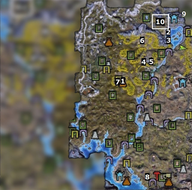 Key - Map - Korovia - Legends Of Dawn - Game Guide and Walkthrough