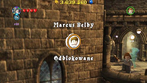 Find the black wall on the left and destroy it with black magic - Harry Potter Years 5-7: Tokens - Hogwarts, part 2 - Tokens - LEGO Harry Potter Years 5-7 Guide