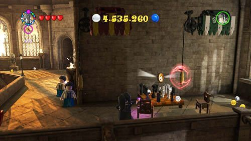 Find a chessboard above on the right - Harry Potter Years 5-7: Tokens - Hogwarts, part 5 - Tokens - LEGO Harry Potter Years 5-7 Guide