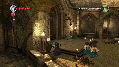 There are invisible bricks in the center - Harry Potter Years 5-7: Tokens - Hogwarts, part 5 - Tokens - LEGO Harry Potter Years 5-7 Guide