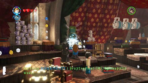 Find a reservoir on the left - Harry Potter Years 5-7: Tokens - Hogwarts, part 5 - Tokens - LEGO Harry Potter Years 5-7 Guide